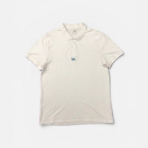 Lee White Polo Shirt